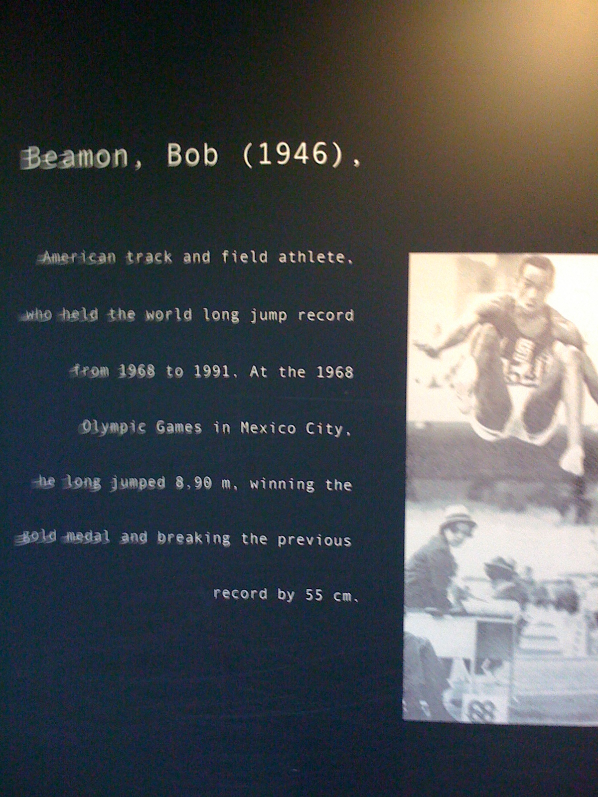 Bob Beamon #1 Bob Beamon